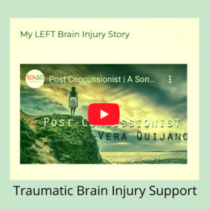 Post concussionist brain injury support
